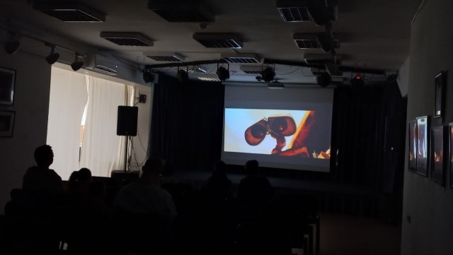 6 мая гости Дома учёных посмотрели полнометражный мультфильм «Валл-И»