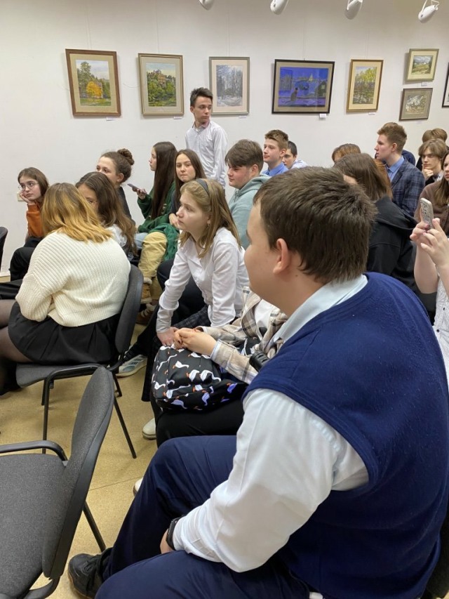 20 марта прошла встреча школьников с Кириллом Болдыревым, молодым троицким учёным, лауреатом премии правительства Москвы и Человеком года Троицка в 2022 году