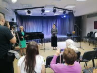 25 мая в Доме учёных пел хор «Настроение» ДШИ имени Глинки
