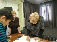 9 февраля в Доме учёных состоялся мастер-класс Татьяны Куденко "Рисунок спиртовыми чернилами".