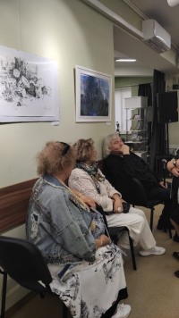 «Здравствуй, светом умытая Русь»: юбилейная выставка Бориса Полянского и его учеников открылась в Троицком Доме учёных