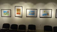 В честь Дня защиты детей в Доме учёных открылась выставка работ воспитанников детской художественной студии «Лучики» и их особенных друзей