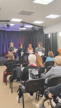 «Здравствуй, светом умытая Русь»: юбилейная выставка Бориса Полянского и его учеников открылась в Троицком Доме учёных