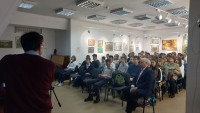 27 апреля директор ИЗМИРАН Владимир Кузнецов прочёл старшеклассникам лекцию «Активное Солнце и его  воздействие на Землю»