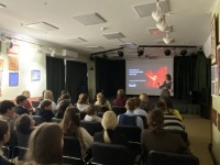 Гости из Львовской школы на лекции о космической погоде: популяризация науки без границ