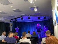 Как прошло первое шоу импровизации в троицком Доме Учёных в эту субботу?