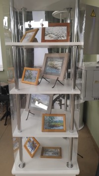 «Здравствуй, светом умытая Русь»: юбилейная выставка Бориса Полянского и его учеников открылась в Троицком Доме учёных