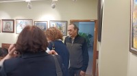 Сегодня 9 марта в Доме учёных состоялось открытие выставки Троицкого отделения Союза художников «Натюрморт».