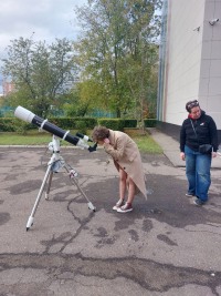 Космос в объективе: В Троицке прошел фестиваль науки под знаком Солнца.