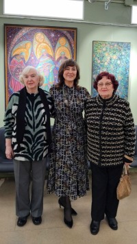 Тепло первого вернисажа: открытие выставки Светланы Летниковой в Доме учёных.