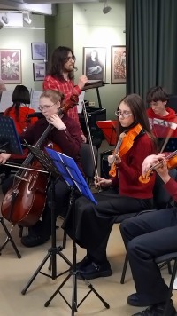 Рождественская история от Ансамбля Троицкой православной школы