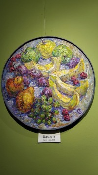 Тепло первого вернисажа: открытие выставки Светланы Летниковой в Доме учёных.