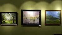 Краски, рожденные тишиной: в Доме учёных открылась выставка «От осени до осени»
