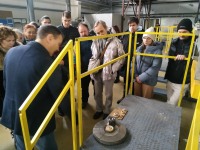 28 ноября состоялась экскурсия в производственную часть Троицкого института сверхтвёрдых и новых углеродных материалов