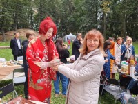 16 сентября Дом учёных принял участие в выездном мероприятии «Исторические бродилки «Чайный сад России»