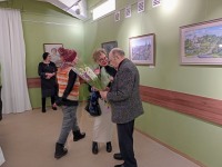 17 февраля в Доме учёных состоялось открытие выставки Александра Константиновича Назарова "Выставка работ последних лет".