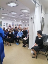 Вечером 24 мая в Доме учёных пели вокалисты Троицкой Детской школы искусств