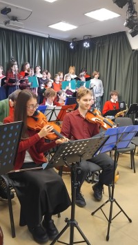 Рождественская история от Ансамбля Троицкой православной школы