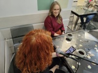 Между словом и смыслом: как прошел вечер Таши Гербер и Ксении Солнцовой в Доме учёных