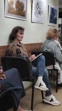 «Здравствуй, светом умытая Русь»: юбилейная выставка Бориса Полянского и его учеников открылась в Троицком Доме учёных