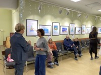 Искры детского Рождества: как прошла традиционная рождественская художественная выставка в Доме учёных