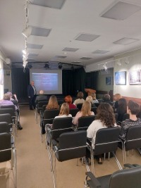 Лекция М.В. Либанова «Темная материя» в Троицком Доме учёных