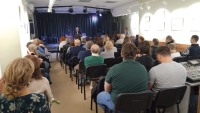 15 марта Дом учёных принимал гостей на вернисаже художественной выставки Юлии Воробьевой "Акварельные истории и не только..."
