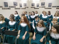 29 января в Доме учёных звучал хор "Нотки" Троицкой Детской школы искусств в сопровождении органа
