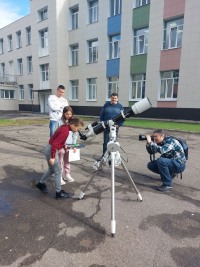 Космос в объективе: В Троицке прошел фестиваль науки под знаком Солнца.