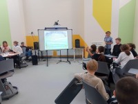 Всемирная неделя космоса в Троицке: гимназисты прошли проверку на прочность знаниями об истории космонавтики.