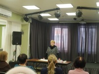 9 февраля в Доме учёных состоялся мастер-класс Татьяны Куденко "Рисунок спиртовыми чернилами".