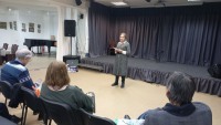 В субботу, 18 ноября, Дом учёных принимал участников Литературно-музыкального салона Ирины Шлионской