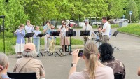 Тёплая пора наконец-то наступила, и мы отлично провели время под открытым небом!