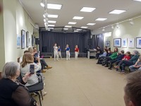 23 декабря в Доме учёных состоялся концерт  студии «Голос», приуроченный к открытию выставки студии Лучики.