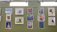 Когда приходит вдохновение: в Доме учёных завершилась выставка детских рисунков