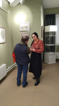 15 марта Дом учёных принимал гостей на вернисаже художественной выставки Юлии Воробьевой "Акварельные истории и не только..."