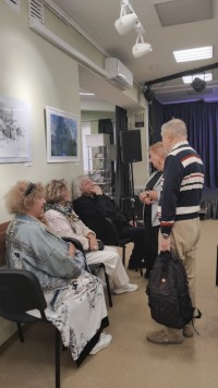 «Здравствуй, светом умытая Русь»: юбилейная выставка Бориса Полянского и его учеников открылась в Троицком Доме учёных