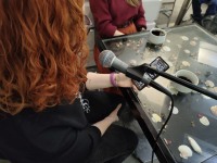 Между словом и смыслом: как прошел вечер Таши Гербер и Ксении Солнцовой в Доме учёных