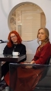 Между словом и смыслом: как прошел вечер Таши Гербер и Ксении Солнцовой в Доме учёных