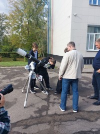 Космос в объективе: В Троицке прошел фестиваль науки под знаком Солнца.