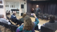 В субботу, 18 ноября, Дом учёных принимал участников Литературно-музыкального салона Ирины Шлионской