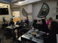 Между словом и смыслом: как прошел вечер Таши Гербер и Ксении Солнцовой в Доме учёных