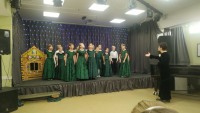 27 декабря в Доме учёных состоялся хоровой концерт в котором выступили учащиеся Троицкой ДШИ: детская вокальная студия "Пташечка", младший хор "Радость", старший хор "Нотки".