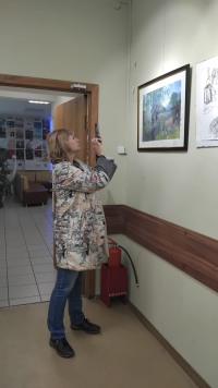 «Здравствуй, светом умытая Русь»: юбилейная выставка Бориса Полянского и его учеников открылась в Троицком Доме учёных