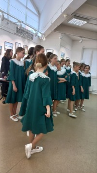 15 мая для гостей Дома учёных спели ученики Троицкой Детской школы искусств