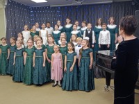27 декабря в Доме учёных состоялся хоровой концерт в котором выступили учащиеся Троицкой ДШИ: детская вокальная студия "Пташечка", младший хор "Радость", старший хор "Нотки".