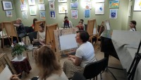 Мастер-класс «Майский цвет»: искусство как лёгкое дыхание